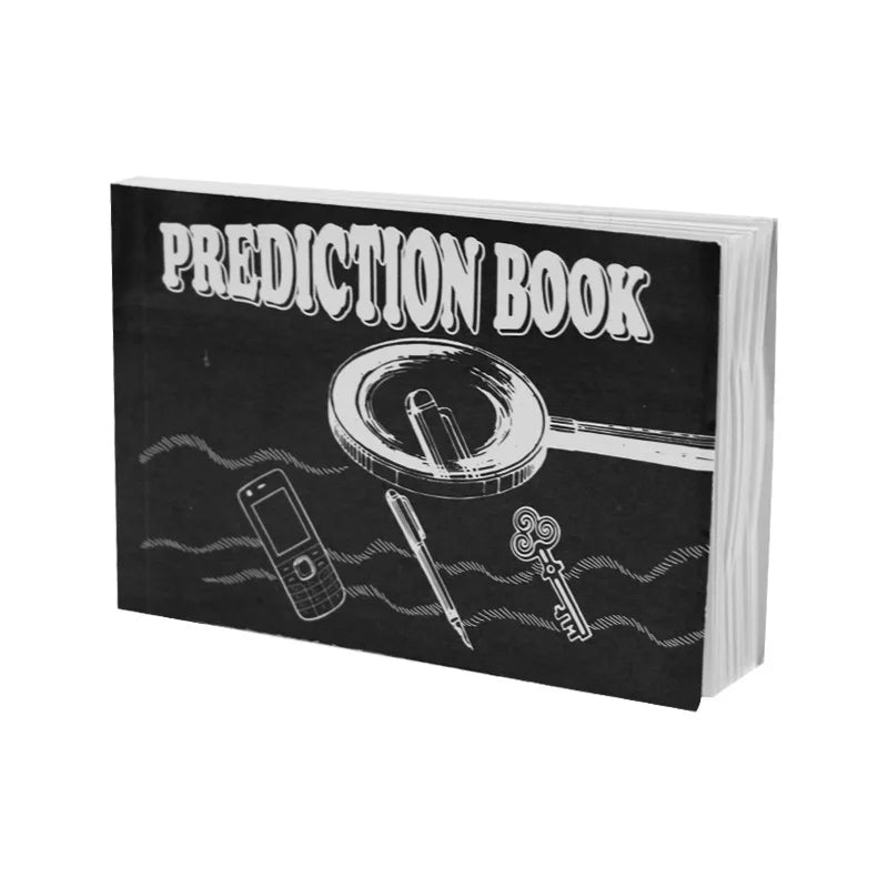 EZ Prediction Book -Magic Trick Magic Props Gimmick Stage/Close Up Fire Comedy Accessories Children Beginners Primary Tricks