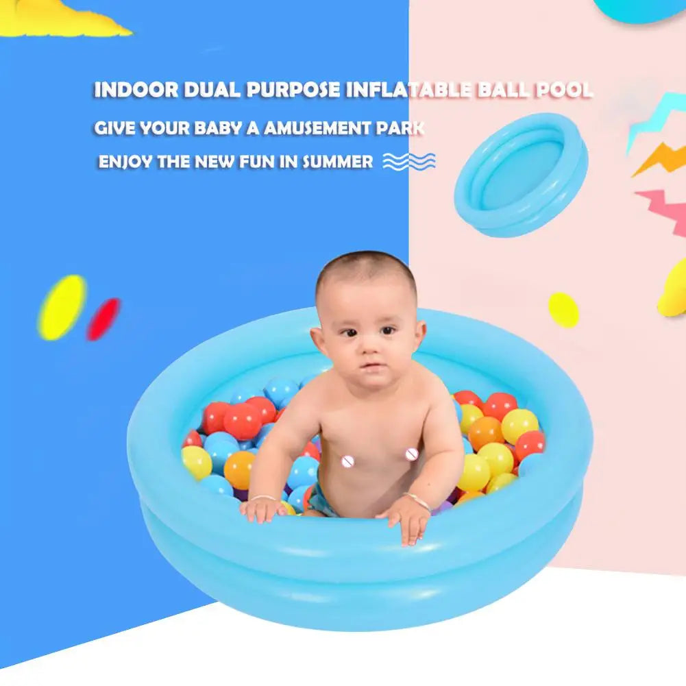 EZ PVC Summer Baby Inflatable Swimming Pool Round Basin Kids Outdoors Sport Water  Garden Paddling Pool for 0-3Y