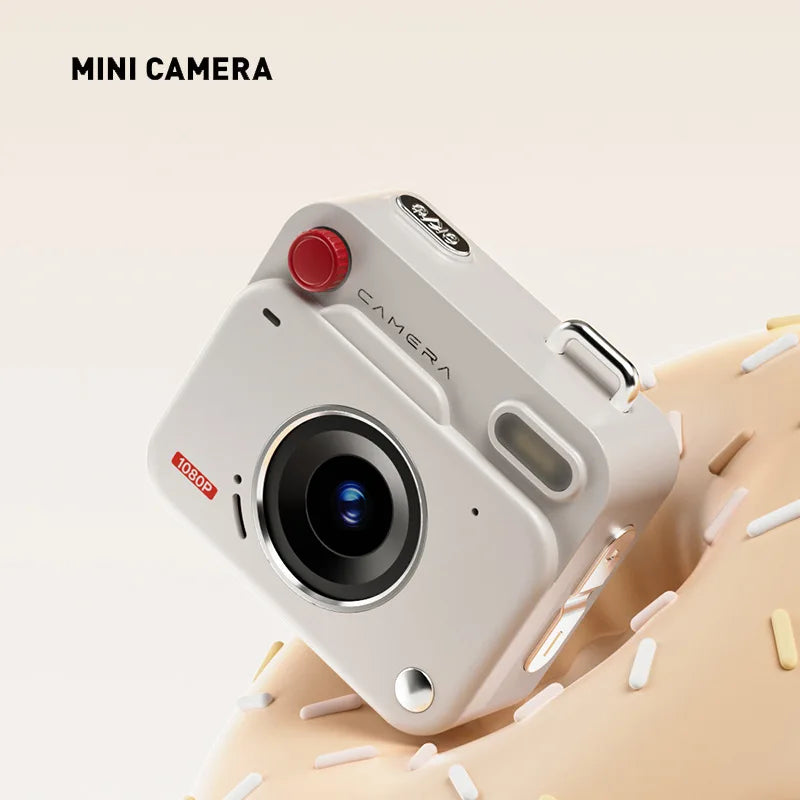 EZ New CCD Retro Mini Digital Camera High Definition Pixel Student Campus Photography Recording Small Size Easy To Carry Camera