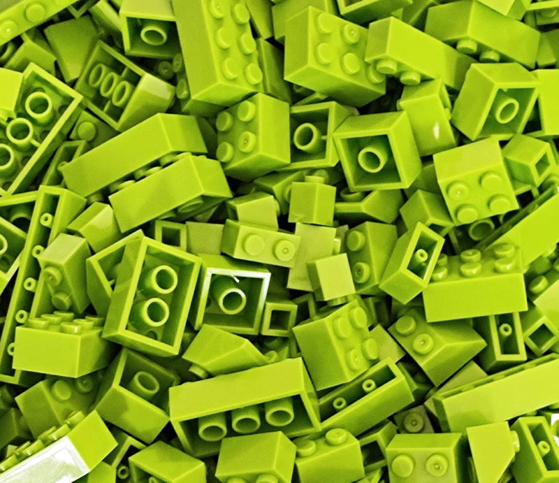 EZ 125/250g DIY Building Blocks Bulk Lot Pack Sorte Thick Bricks Block Plate Toys Small Particles Bulk Fit Legoeds Gift for Kids