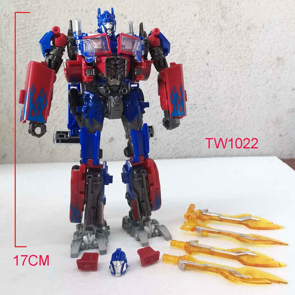 EZ Baiwei Skyfire TW1124 Transformation Toys Jetfire TW1103 Combine Robot Optimus Commander TW1022 Figure Interstellar Elder Model