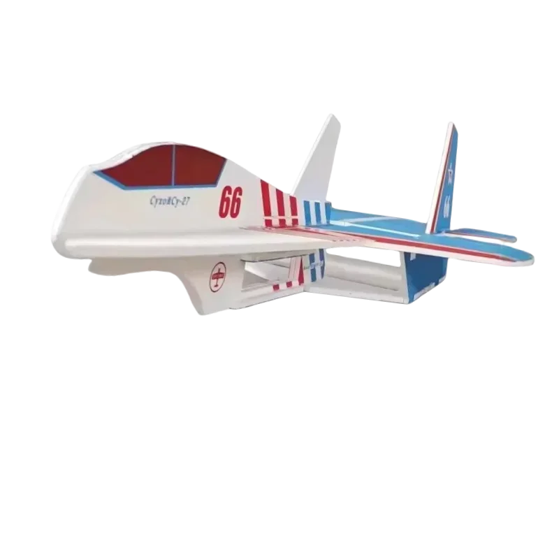 EZ Su27mini Rc Beginner Training Plane 56cm Small Model Airplane KIT Remote Control Fixed Wing Crash Resistant Magic Board Glider
