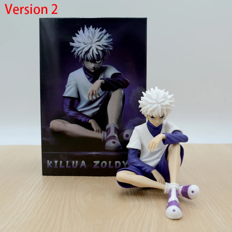 EZ 13cm Hunter x Hunter Gon Freecss Anime Figure Alluka Zoldyck Action Figure Chrollo Lucilfer/Kurapika Figurine Model Toys Gift