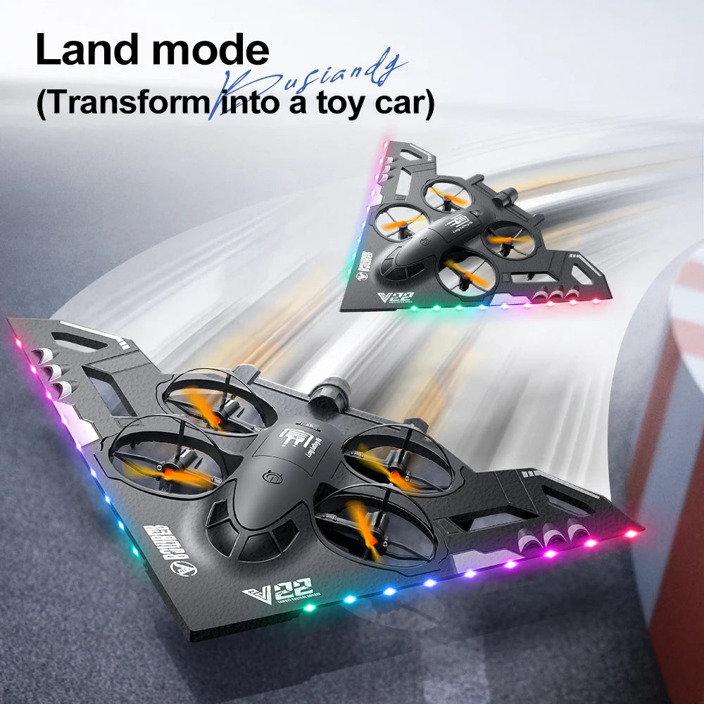 EZ V22 3 IN 1 RC Foam Aircraft EPP Plane 2.4G Radio Control Glider Remote Control Fighter Plane Glider Airplane Foam Boys Toys