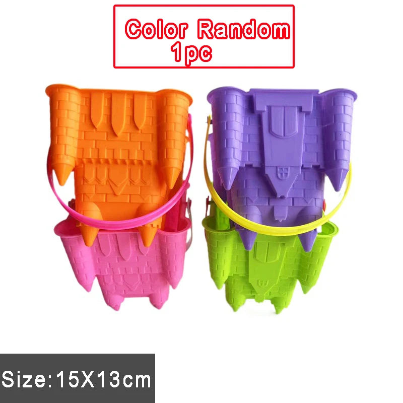 EZ Kids Water Play Beach Toys Sandbox Mold Set Shovel Castle Building Wall Honeycomb Briquette Mold Summer Outdoor Sand Play Game