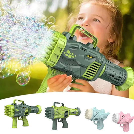 EZ bubble machine fully automatic bubble blowing Outdoor bubble machine without battery without bubble water kids toys