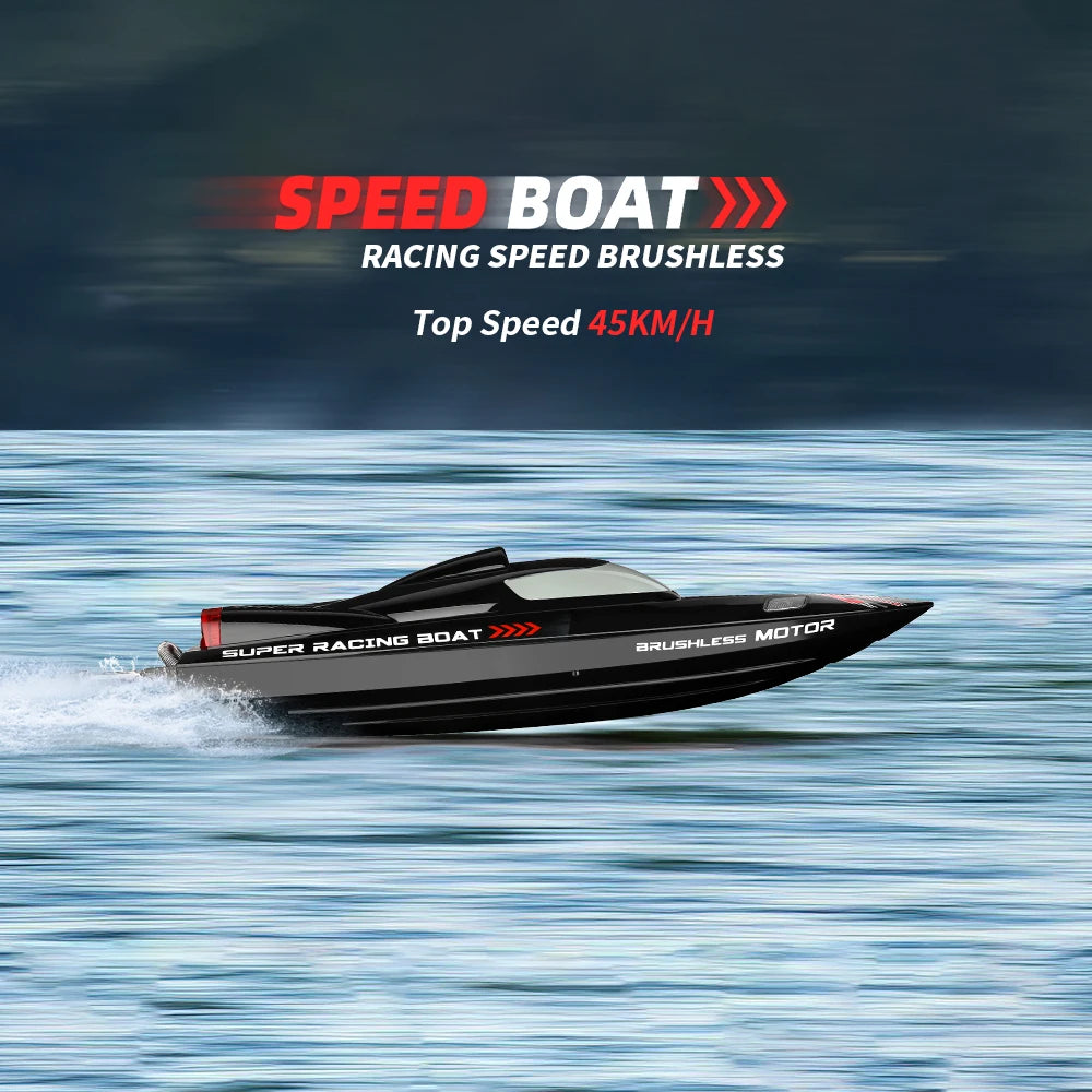 EZ WLtoys WL916 WL912-A RC Boat 2.4Ghz 55KM/H 35KM/H High Speed Racing Watercraft Remote Control Speedboat Toys For Children