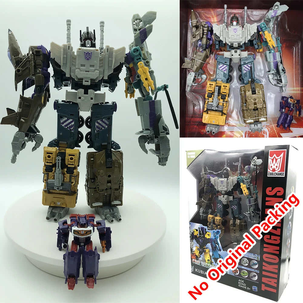 EZ Transformation Robot Toys HZX Defensor Bruticus Superion Devastator IDW 5 IN 1 6 IN 1 ONE NO BOX Sets Action Figure KO 6in1