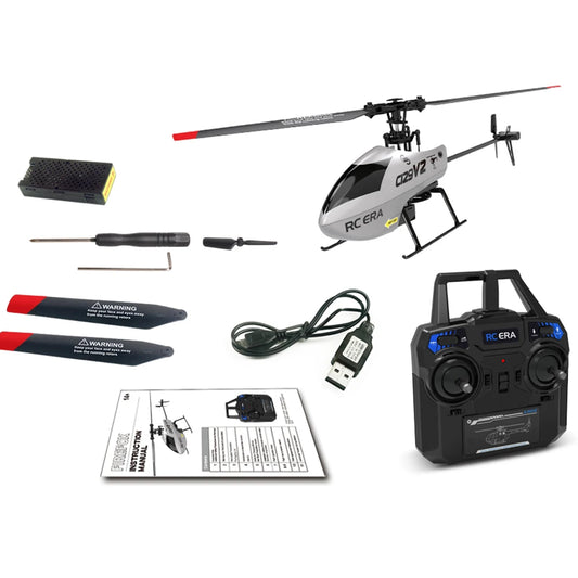EZ RC ERA C129V2 RTF RC Helicopter 2.4GHz 6-axis Gyroscope One Click 3D Flip Remote Control Aircraft Hobby Toys