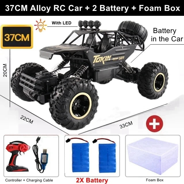 EZ Oike RC Car Remote Control Climbing Vehicle Outdoor All Terrain Off-road Trucks 4WD Racing Drift Cars Toy Gift for Kids Adults