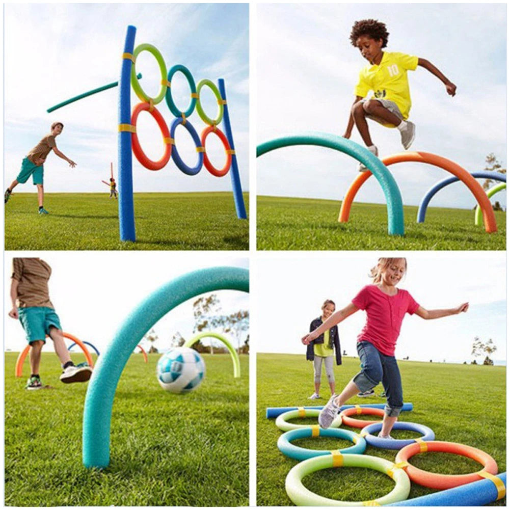 EZ Portable Flexible EPE Learn Swimming Pool Noodle for Adult Children Summer Swimming Aid Pool Underwater Scooter