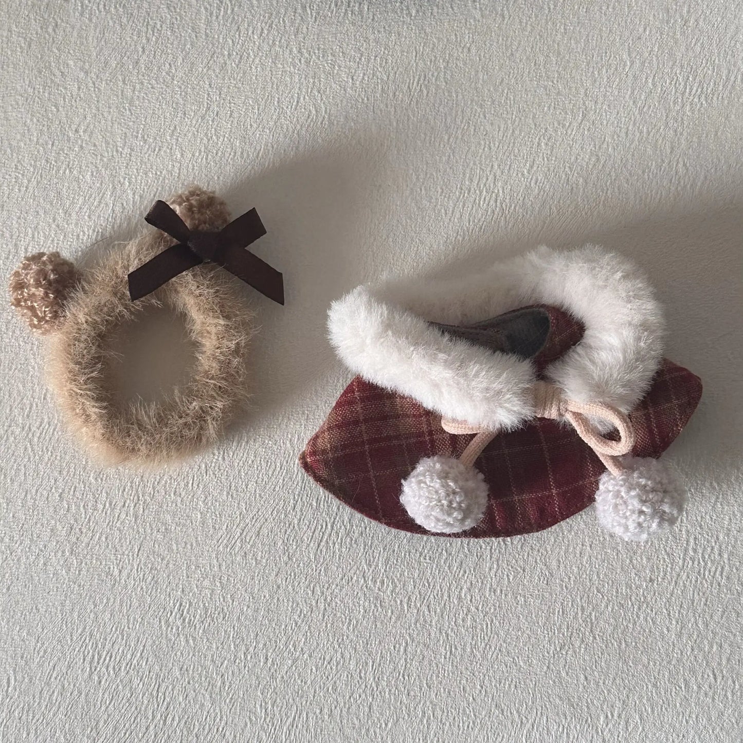 EZ 17cm labubu clothes outfit Plush doll clothes Macaron Cute Clothing DIY Kid Gift Clothes Hair accessories v1 v2 clothes