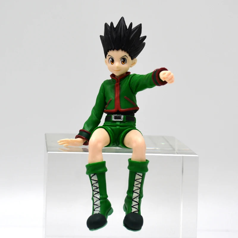 EZ 13cm Hunter x Hunter Gon Freecss Anime Figure Alluka Zoldyck Action Figure Chrollo Lucilfer/Kurapika Figurine Model Toys Gift