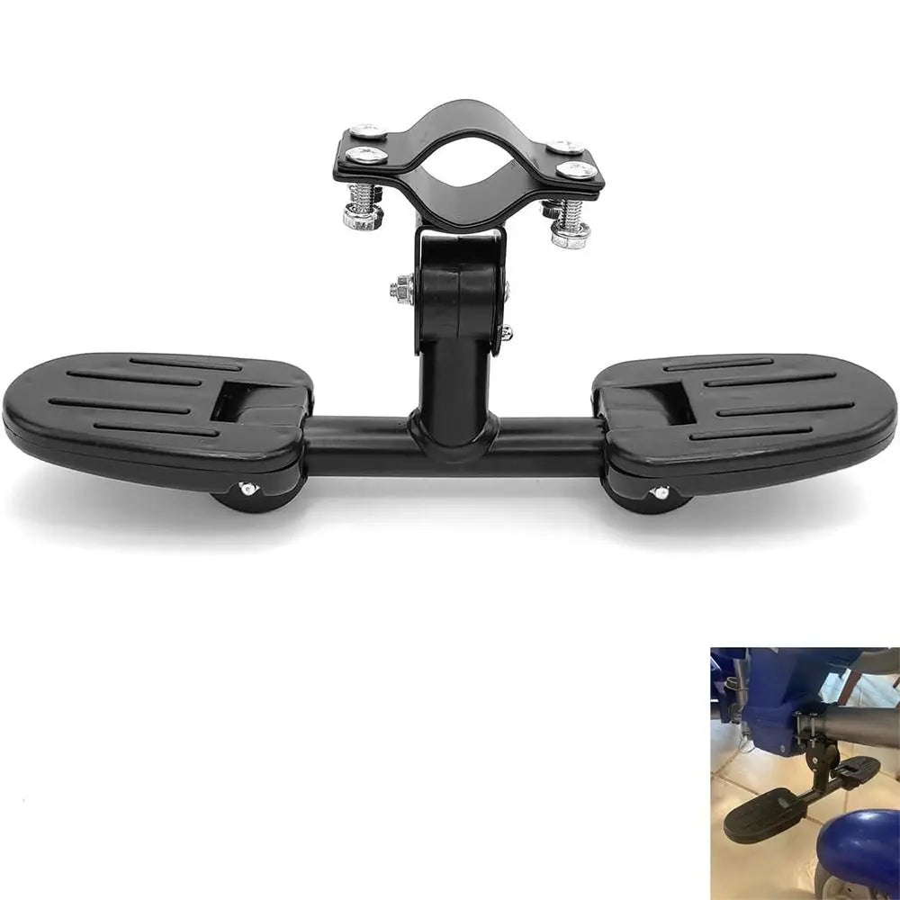 EZ Toddler Balance Bike Footrest with Folding Foot Pegs Universal for Kick Scooters with Seat Push No Pedal Balance Bicycle