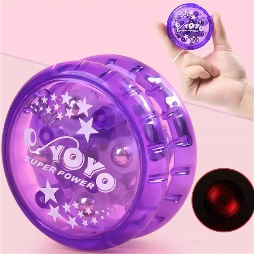 EZ Luminous Yoyo Ball Children Gift Responsive LED Light Flashing YoYo High-speed Professional YoYo Toy Classic Toy