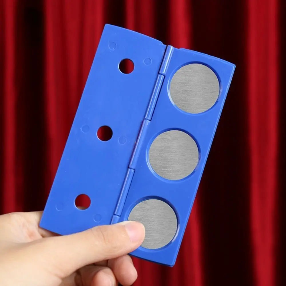 EZ Pencil Penetration Coins Magic Tricks Magia Trick Toys Children Easy Close up Fun Magic Props Easy to Do