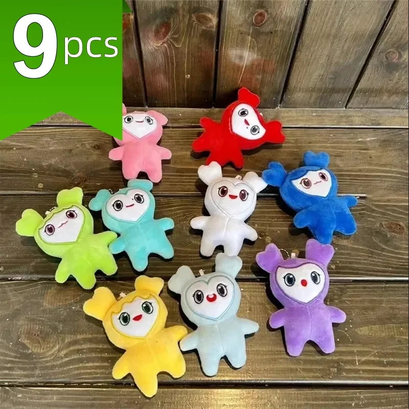 EZ Lovelys Plush Korean Super Star Plush Toy Cartoon Animal TWICE Momo Doll Keychain Pendant for Fans Girls Birthday Gifts