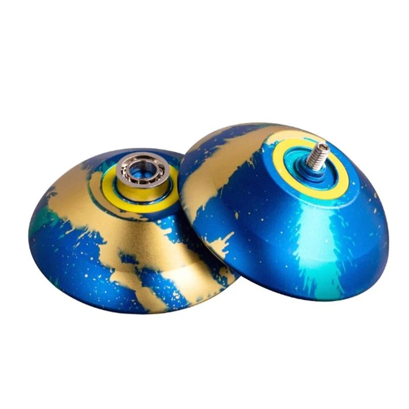 EZ Professional Magic Yoyo T5 Overlord Aluminum Alloy Metal Yoyo 8 Ball KK Bearing with String for Kids Outside Sports Toy