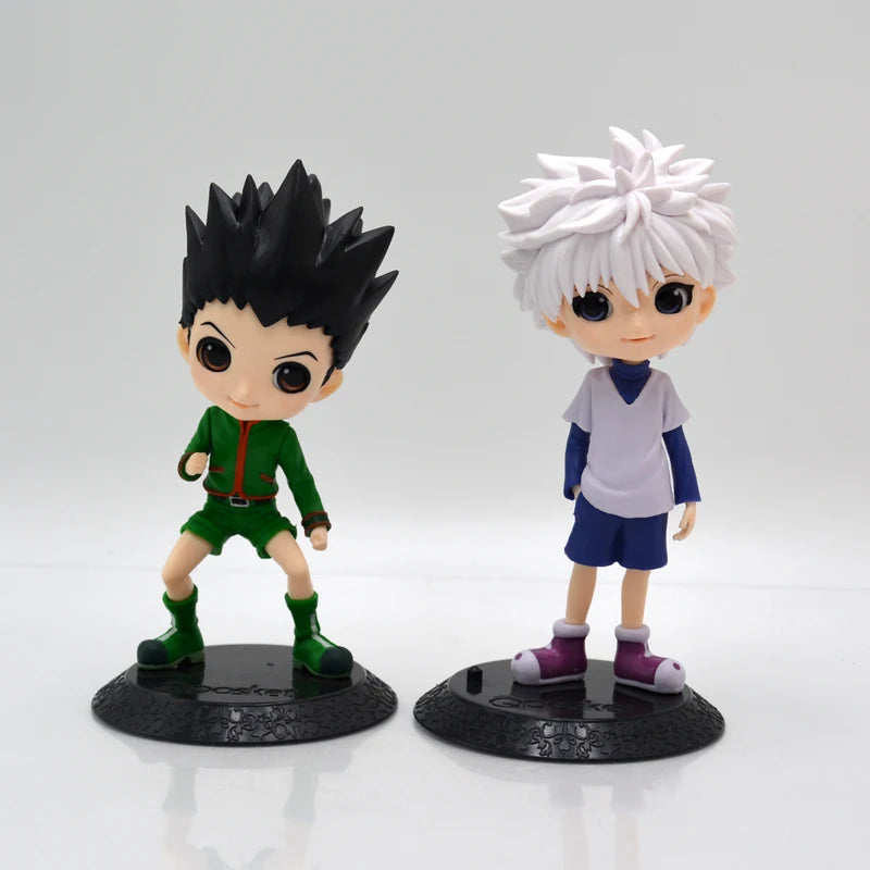 EZ 13cm Hunter x Hunter Gon Freecss Anime Figure Alluka Zoldyck Action Figure Chrollo Lucilfer/Kurapika Figurine Model Toys Gift