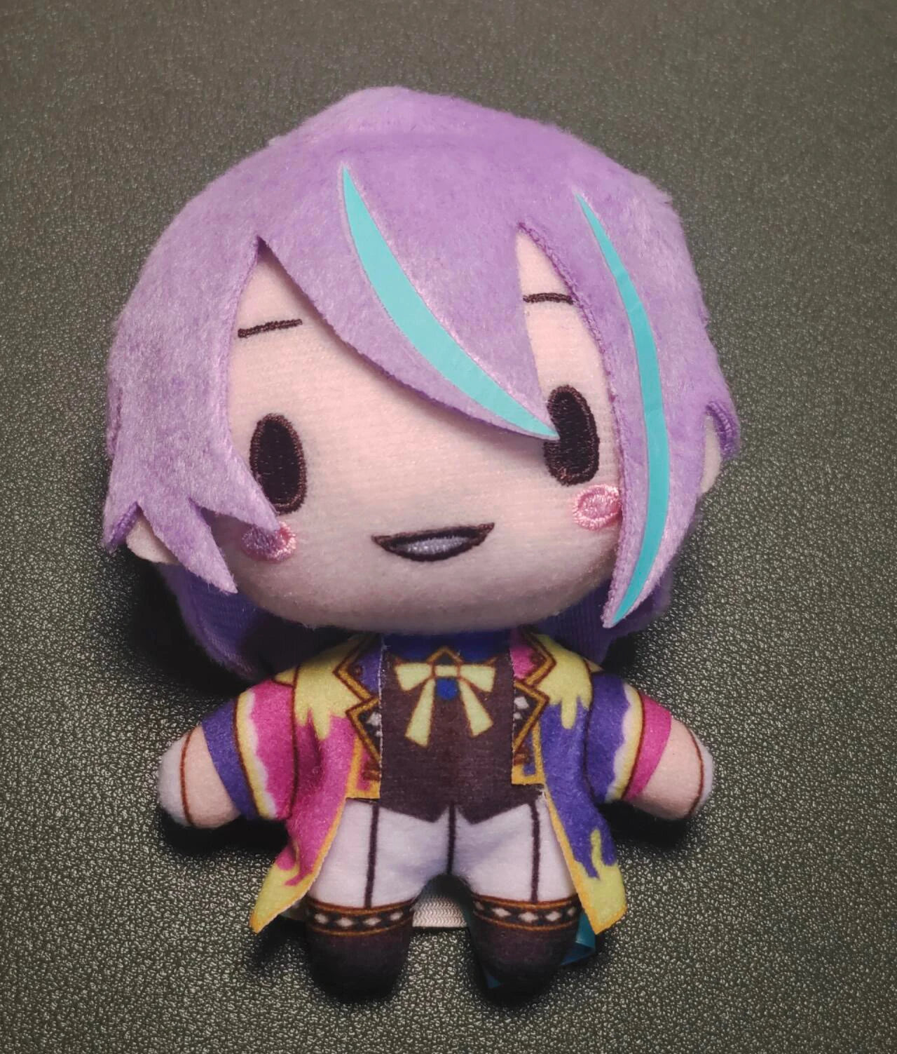 EZ 10cm Pjsk Plush Keychain Project Sekai Kamishiro Rui Stuffed Plushie Pendant  Yoisaki Kanade Kawaii Backpacks Ornaments Toy Gift