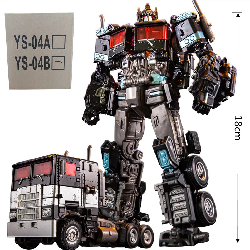 EZ Transformation Toy Robot Figure Movie Classic Autobot Commander Dual Sword Weapon Children's Birthday Gift