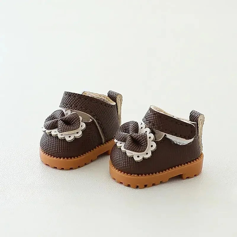 EZ (Only shoes)For LABUBU 17cm Cotton Dolls Shoes Toys Casual Sports Shoes Dolls Accessories for labubu outfits