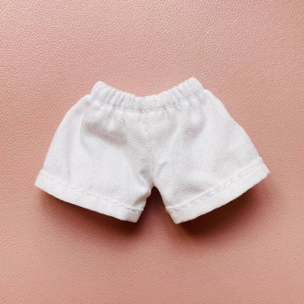 EZ Ob11 Pants Fashion Elastic Waist Shorts Jeans For GSC Obitsu11 Molly 1/12 bjd Doll Clothing Accessories Kids Toy