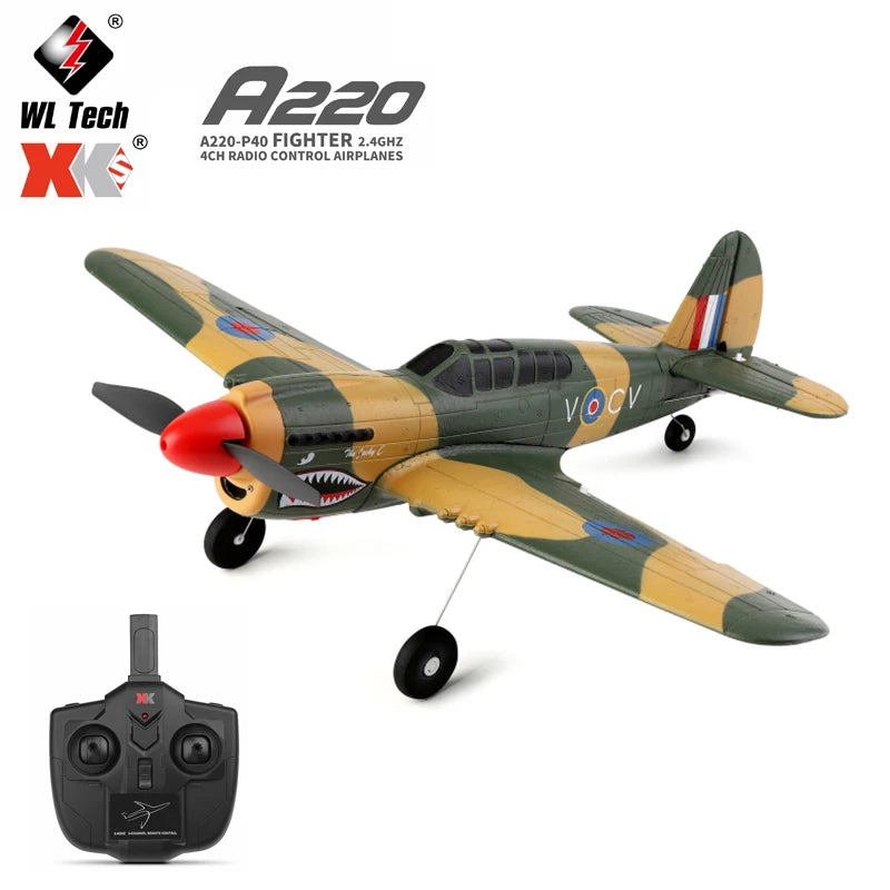 EZ Qidi560 Moore M7 Off-road RC Plane 4CH Brushless Remote Control Airplane Fixed Wing Aircraft Model EPP Foam Toys for Children