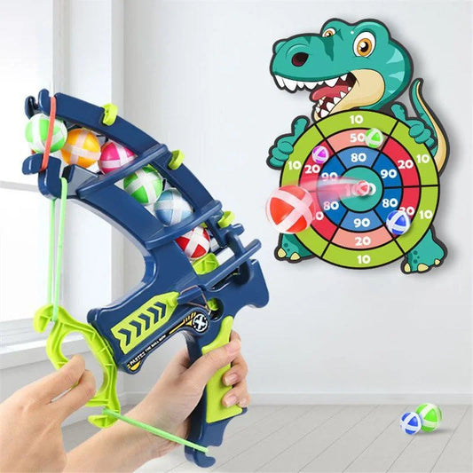 EZ Montessori Throw Sport Slingshot Target Sticky Ball Dartboard Basketball Board Games Educational Children's outdoor Game toy