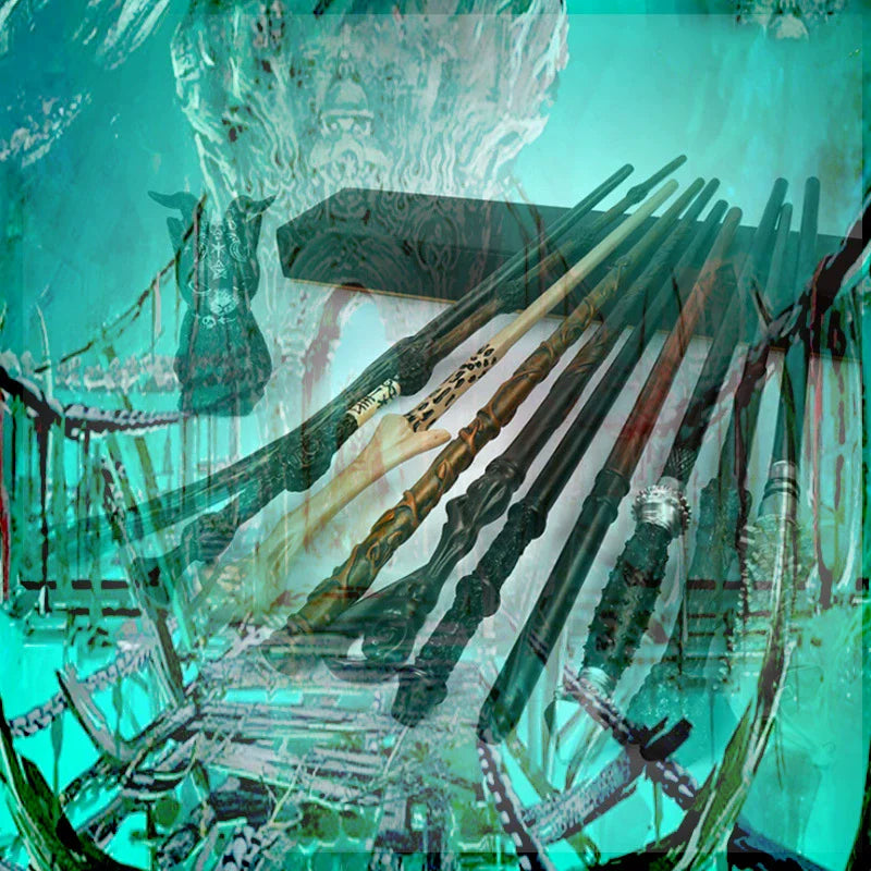 EZ Halloween Scepter Magic Wand Cosplay Magic Tricks Classic Toys Wand Cosplay Props Halloween