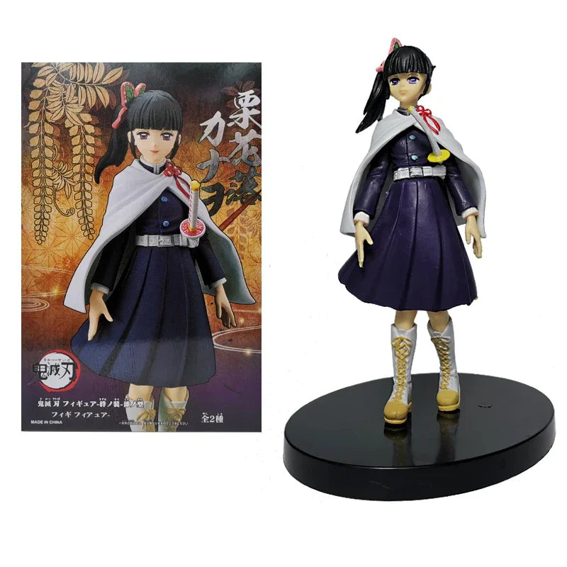 EZ Anime Figure Demon Slayer Figures Kimetsu No Yaiba Doll Tanjiro Nezuko Zenitsu Figurine Inosuke Warrior Action Figure Model Toys