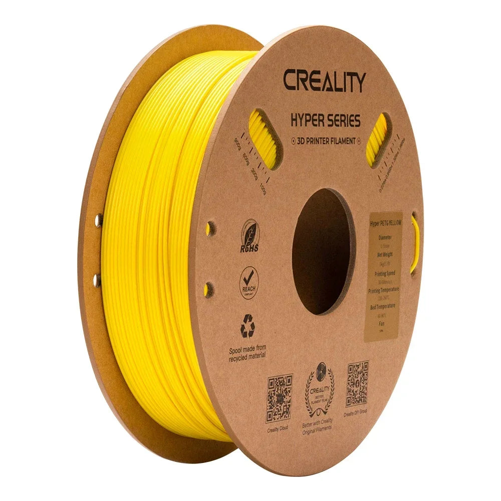 EZ Original CREALITY Hyper PETG Filament High Speed 1.75mm 1KG Hyper Series PETG 3D Filaments for K1/Ender-5 3D Printer