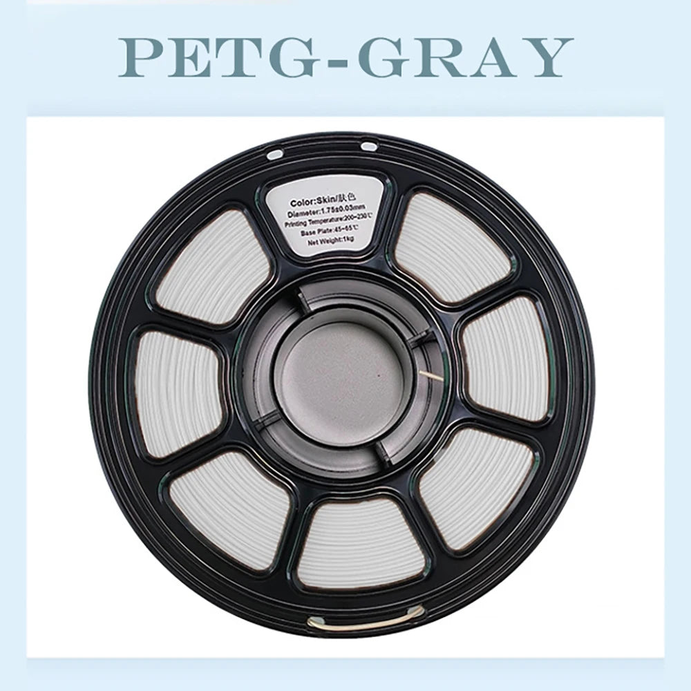 EZ Tideboom PETG Filament 3D Printing Materials 3D Printer Petg Filament 1KG Eco-Friendly Good Toughness Mix Color Petg 필라멘트