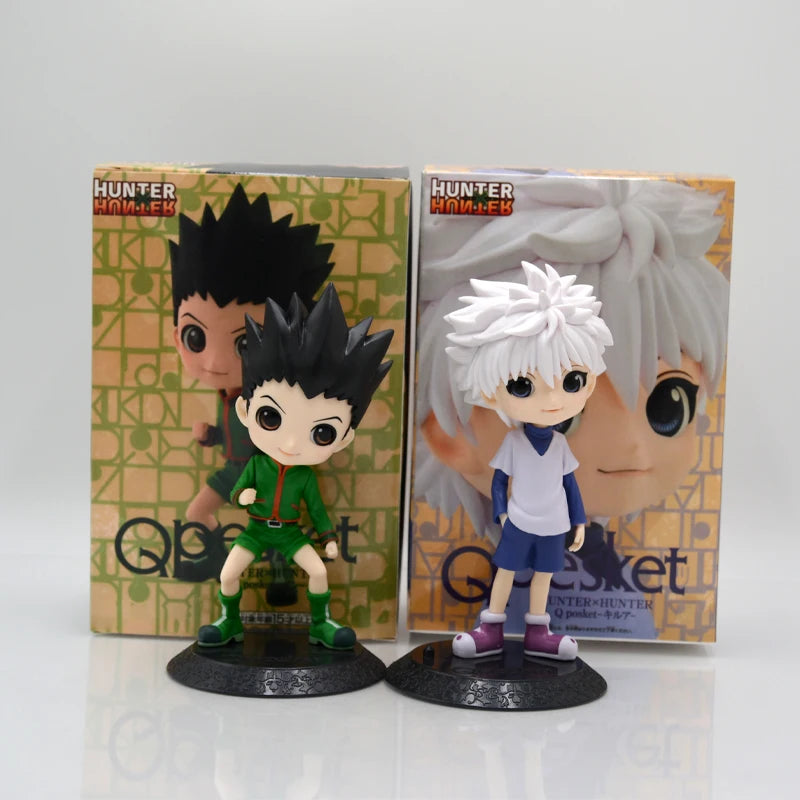 EZ 13cm Hunter x Hunter Gon Freecss Anime Figure Alluka Zoldyck Action Figure Chrollo Lucilfer/Kurapika Figurine Model Toys Gift
