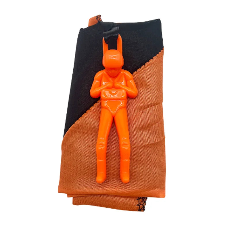 EZ 1/6 Sets Hand Throwing Parachute Kids Outdoor Funny Toys Game Play Toys for Children Fly Parachute Sport with Mini Soldier Game