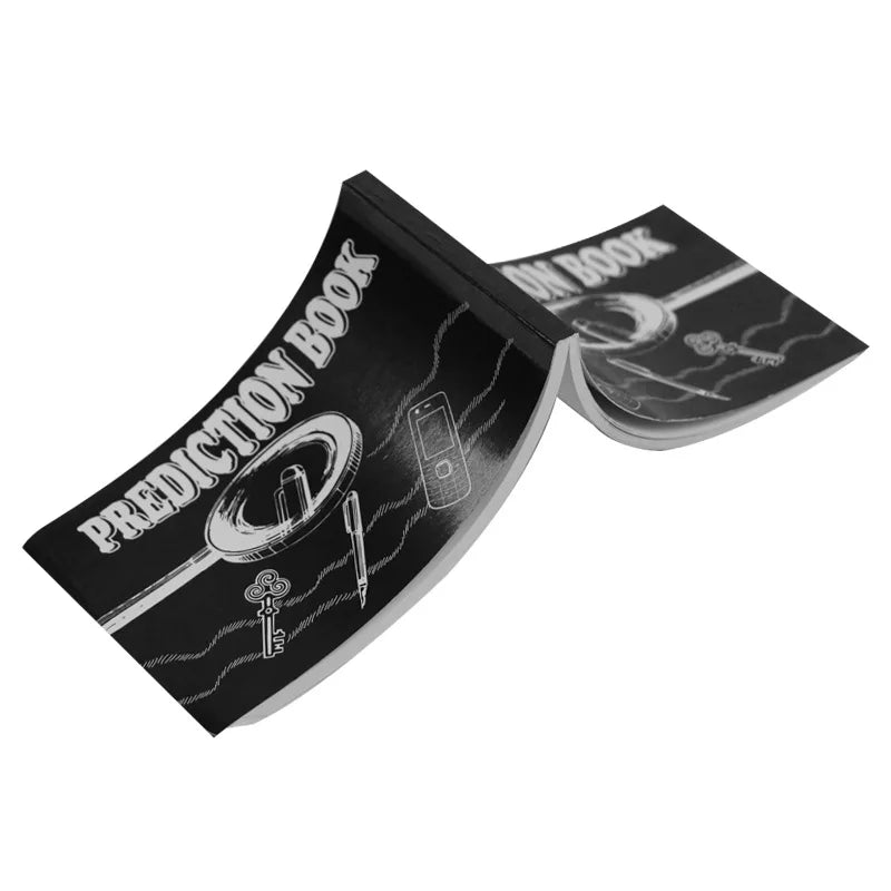 EZ Prediction Book -Magic Trick Magic Props Gimmick Stage/Close Up Fire Comedy Accessories Children Beginners Primary Tricks