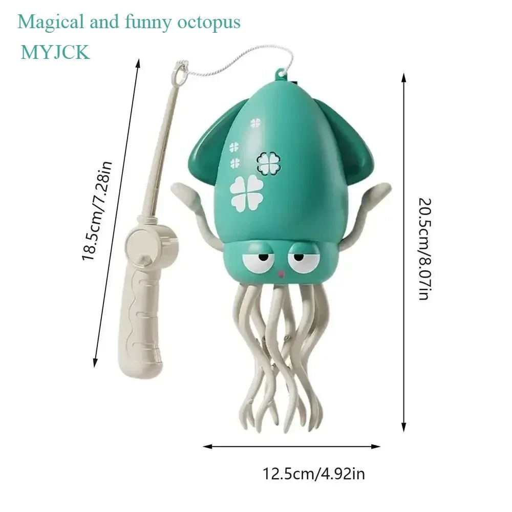 EZ Dancing Octopus Kid Electronic Pet Toys Cartoon Interactive Development Moving Education Toddler Toy Gift Creative birthday gift