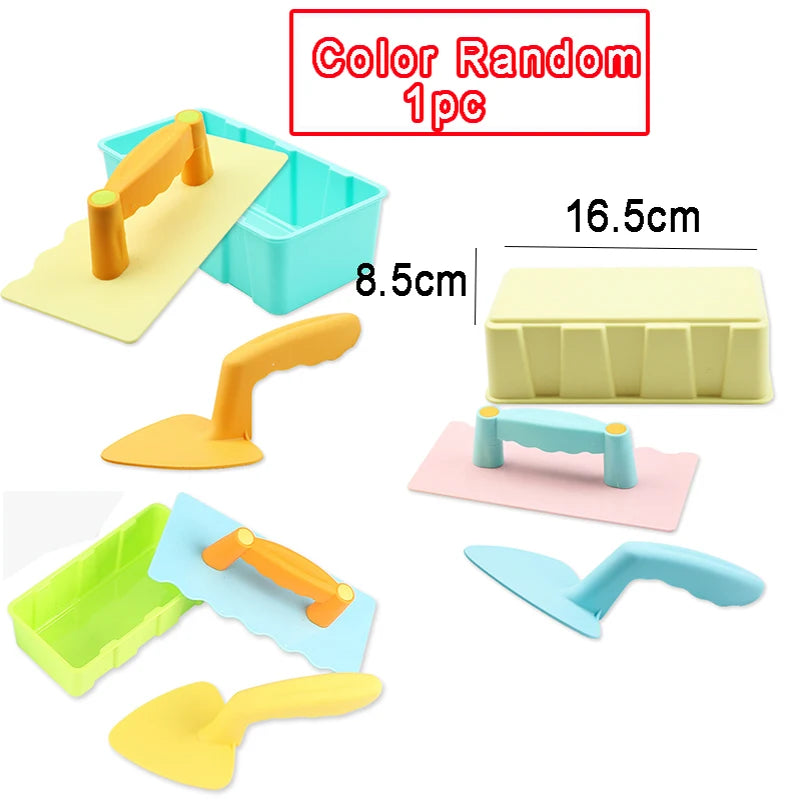 EZ Kids Water Play Beach Toys Sandbox Mold Set Shovel Castle Building Wall Honeycomb Briquette Mold Summer Outdoor Sand Play Game