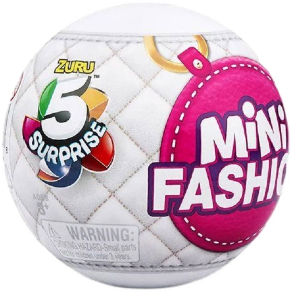 EZ Zuru 5 Surprise Mini Brands Toys Original Miniature Toy  Mini Bags Mystery Blind Box Accessories for Dolls Fashion Bag Shoe Toys