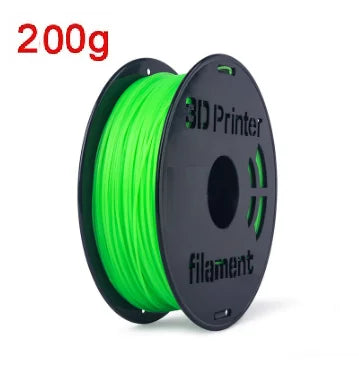 EZ Flexible Filament TPU 1.75mm 200g Translucent Filament Soft 95A TPU FDM 3D Printer Material Glow In The Dark Filament Rainbow