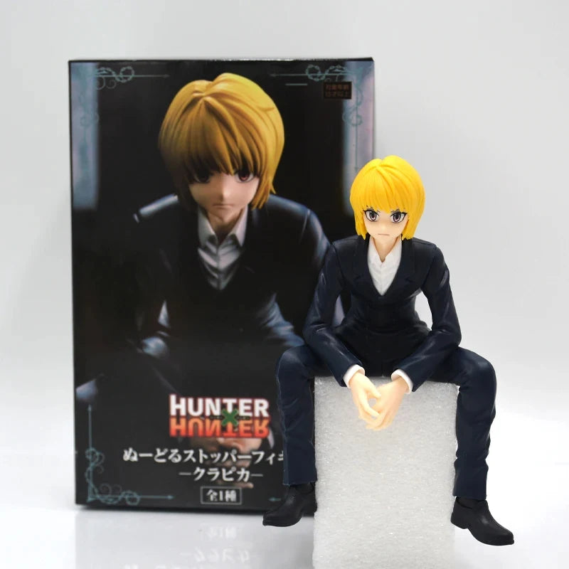 EZ 13cm Hunter x Hunter Gon Freecss Anime Figure Alluka Zoldyck Action Figure Chrollo Lucilfer/Kurapika Figurine Model Toys Gift