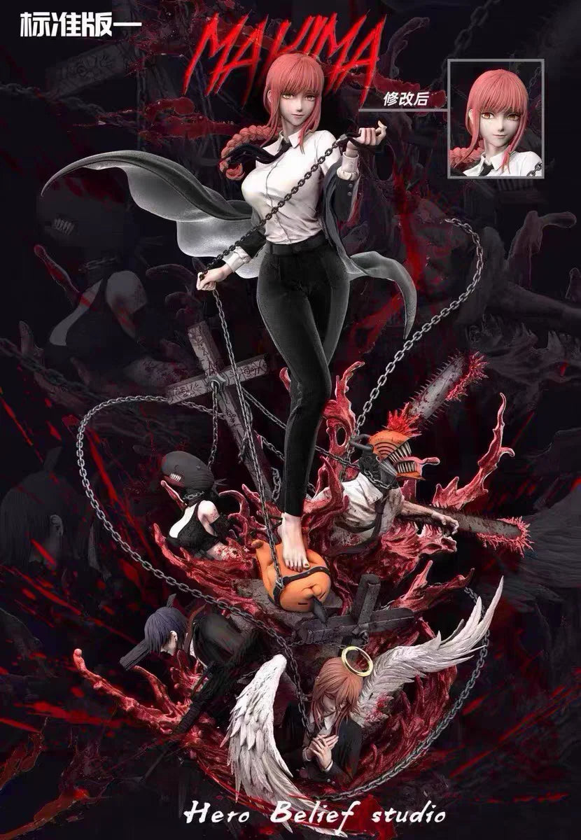 EZ Chainsaw Man Devil's Lottery: Unbox Denji, Power & Fiends! Chase Rare Bloody Variants & Gold Editions in This Mystery Collection