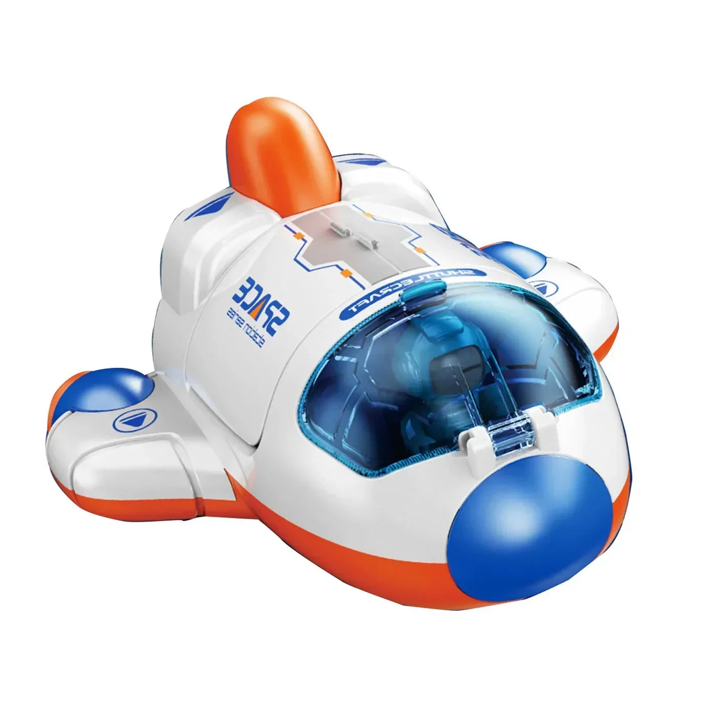 EZ Children Puzzle Space Toy Car Simulation Model Astronaut Rocket Spaceship Series Toy Car for Boys Gift