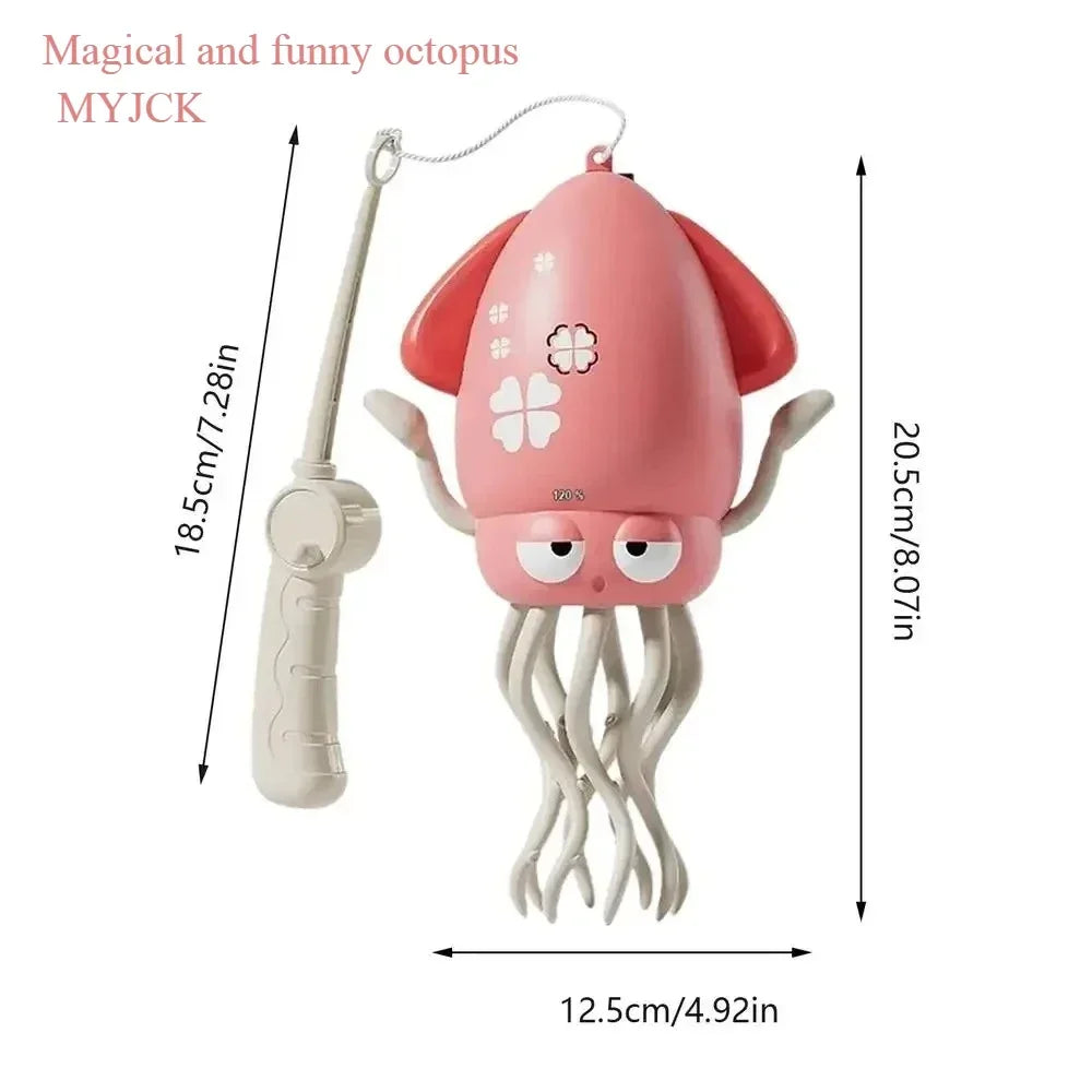 EZ Dancing Octopus Kid Electronic Pet Toys Cartoon Interactive Development Moving Education Toddler Toy Gift Creative birthday gift