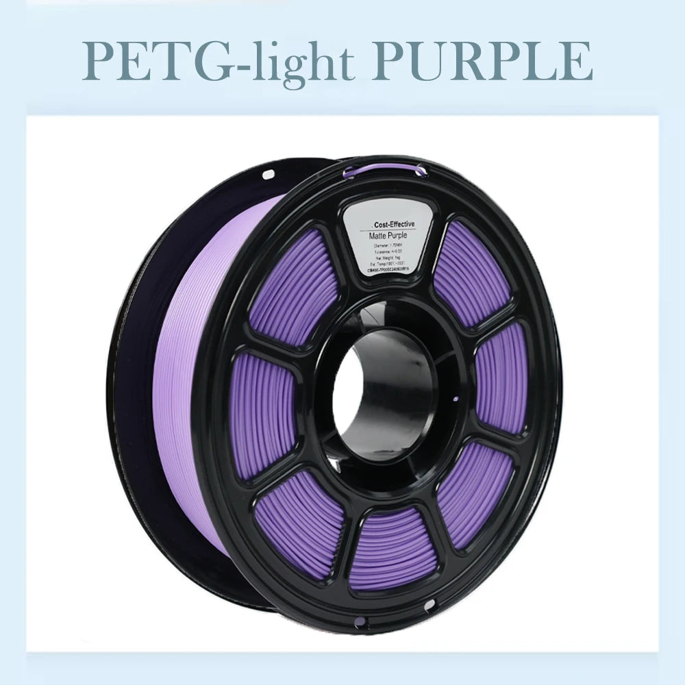 EZ Tideboom PETG Filament 3D Printing Materials 3D Printer Petg Filament 1KG Eco-Friendly Good Toughness Mix Color Petg 필라멘트