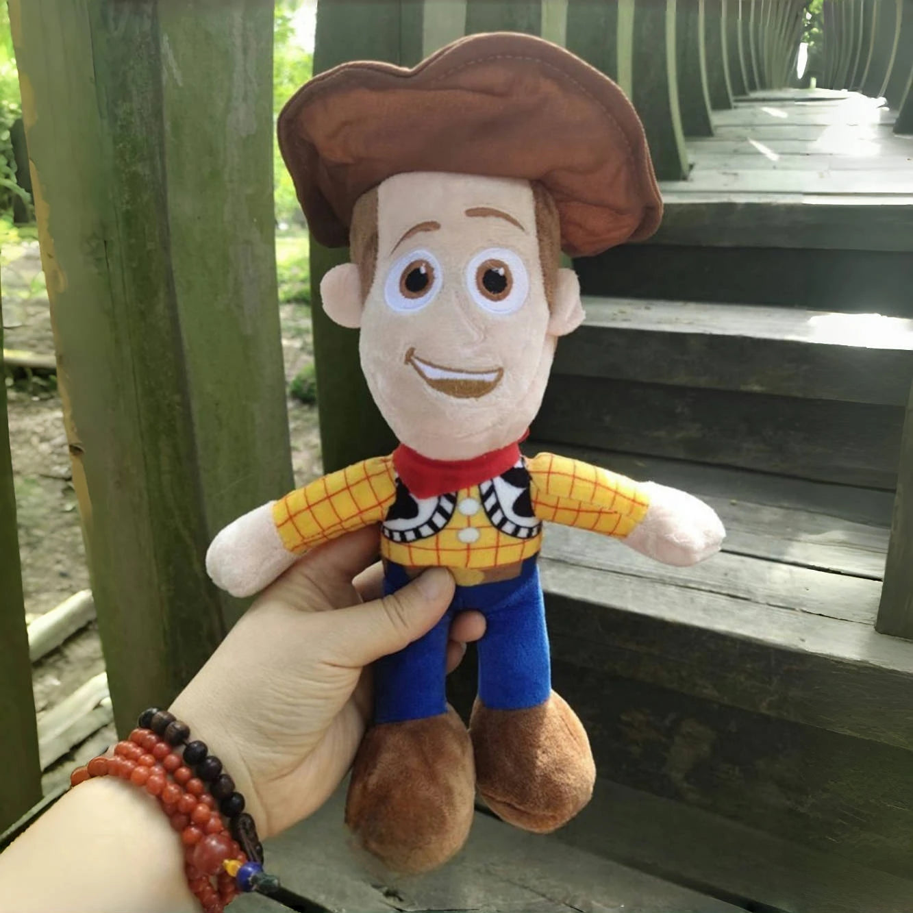 EZ 23cm Cute Woody Buzz Lightyear Plush Toy Lovely Stuffed Anime Jessie Plushies Pendant Cartoon Doll Home Decor Xmas Gifts