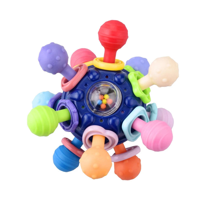 EZ Montessori Baby Toys 6 12 Months Toddler Develop Sensory Toy Rattle Catch Ball Sand Hammer Tambourine Bell Drum Educational Toys