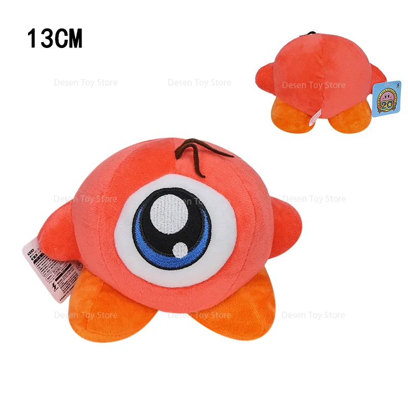 EZ 8 Styles Anime Star Kirby Swimming Sword Chef Bread Kirby Waddle Doo Dee Stuffed Doll Toy Cute Peluche Toy Christmas Gifts