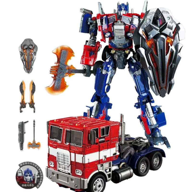 EZ 30cm Transformation Megatron Optimus Prime Bumblebee Deformation Movie G1 Anime Figure Action Figure Alloy Robot Mode Toys Gifts