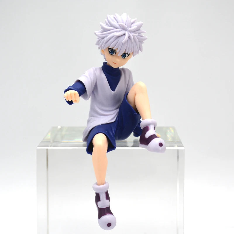 EZ 13cm Hunter x Hunter Gon Freecss Anime Figure Alluka Zoldyck Action Figure Chrollo Lucilfer/Kurapika Figurine Model Toys Gift